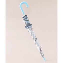 Pine Kids Free Size Floral Printed Umbrella - Light Blue