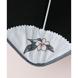 Pine Kids Free Size Floral Printed Umbrella - Light Blue