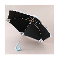 Pine Kids Free Size Floral Printed Umbrella - Light Blue