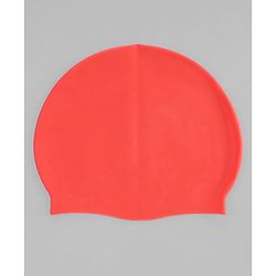 Pine Active Swimming Goggles and Cap Set with Adjustable Fit- Red & Blue