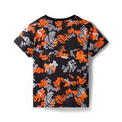 Pine Kids Single Jersey Knit Half Sleeves Co-ords Night Suit With Text Print - Black