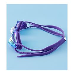Pine Active Free Size Solid Coloured Swimming Goggles - Purple