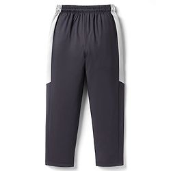 Pine Active Knit Full Length Super Stretch Solid Coloured Track Pant with Tape Detailing -  Dark Grey
