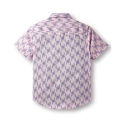 Pine Kids Viscose Woven Half Sleeves Shirt With Printed T-Shirt - Multicolour