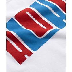 Pine Kids Cotton Woven Half Sleeves Printed Shirt With T-Shirt - Multicolour