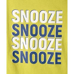 Pine Kids Single Jersey Knit Half Sleeves Night Suit With Text Print - Green & Blue