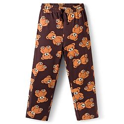 Pine Kids Single Jersey Knit Half Sleeves Night Suit With Animal Print - Green