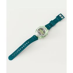 Pine Kids Free Size Digital Watch 23.5 cm - Green & Black