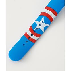 Pine Kids Mravel Print Free Size Digital Watch 23.5 cm - Red & Blue