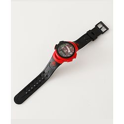 Pine Kids Marvel Digital Watch For Boys - Red & Black