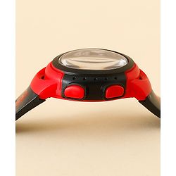 Pine Kids Marvel Digital Watch For Boys - Red & Black