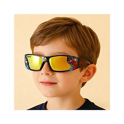 Pine Kids Marvel Sunglasses With Avengers Print - Black