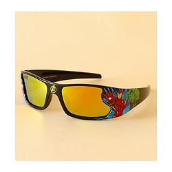 Pine Kids Marvel Sunglasses With Avengers Print - Black