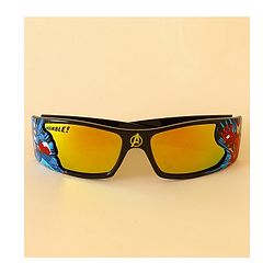 Pine Kids Marvel Sunglasses With Avengers Print - Black