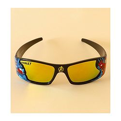 Pine Kids Marvel Sunglasses With Avengers Print - Black
