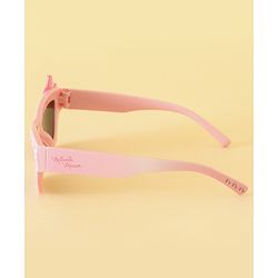 Pine Kids Free Size Sunglasses With Bow Applique - Pink
