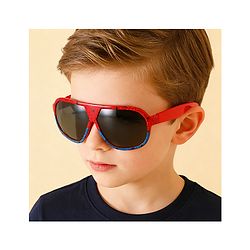 Pine Kids Marvel Sunglasses With Spider Man Print - Red