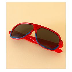 Pine Kids Marvel Sunglasses With Spider Man Print - Red