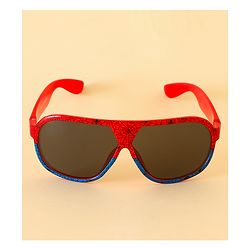 Pine Kids Marvel Sunglasses With Spider Man Print - Red