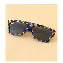 Pine Kids Marvel Sunglasses With Avengers Print - Blue