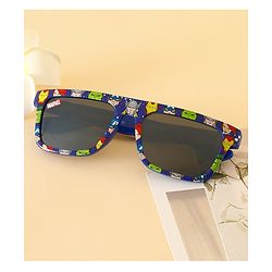 Pine Kids Marvel Sunglasses With Avengers Print - Blue