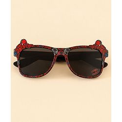 Pine Kids Spider Man Theme Printed Sunglasses - Red