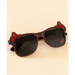 Pine Kids Spider Man Theme Printed Sunglasses - Red