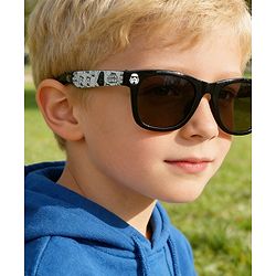 Pine Kids Free Size Solid Colour Sunglasses - Black