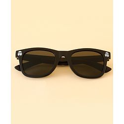 Pine Kids Free Size Solid Colour Sunglasses - Black