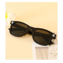 Pine Kids Free Size Solid Colour Sunglasses - Black