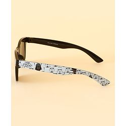 Pine Kids Free Size Solid Colour Sunglasses - Black