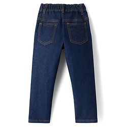 Pine Kids Denim Woven Full Length Washed Jeans - Navy Blue
