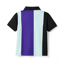 Pine Kids Cotton Knit Half Sleeves Polo T-Shirt with Text Graphics -Multicolour