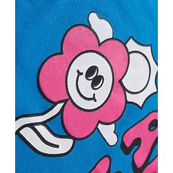 Pine Kids Cotton Knit Half Sleeves T-Shirts with Text Graphic Pack of 3 - Navy Blue Pink & White