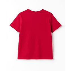 Pine Kids Cotton Knit Half Sleeves T-Shirts with Text Print Pack of 5 - Multicolor