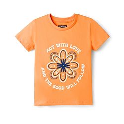 Pine Kids Cotton Knit T-Shirts with Graphic Print Multi Colors 4-5 Years Pack of 5