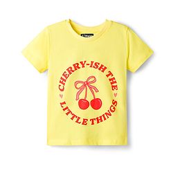 Pine Kids Cotton Knit T-Shirts with Graphic Print Multi Colors 4-5 Years Pack of 5