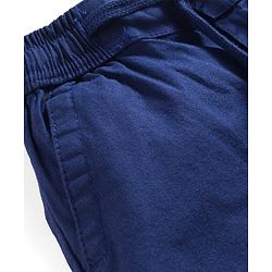 Pine Kids Cotton Elastane Woven Above Knee Length Shorts - Olive Green