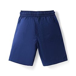 Pine Kids Cotton Elastane Woven Above Knee Length Shorts - Olive Green