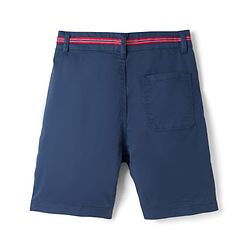 Pine Kids Cotton Woven Above Knee Length Solid Shorts - Beige