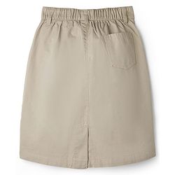 Pine Kids Cotton Woven Mid Calf Solid Skirt - Tan