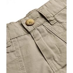 Pine Kids Cotton Woven Mid Calf Solid Skirt - Tan
