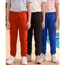 Pine Kids Knit Full Length Solid Lounge Pants Pack of 3 (Color May Vary)