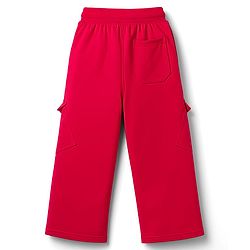 Pine Kids Knit Full Length Lounge Pant With Find Your Adventure Text Print With Pockets - Red