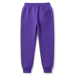 Pine Kids Knit Full Length Lounge Pant With Find Your Adventure Text Print - Purple
