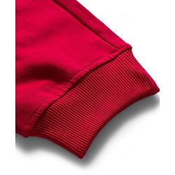 Pine Kids Knit Full Length Lounge Pant with Text Print - Red
