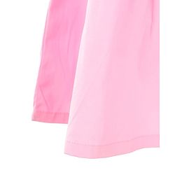 Pine Kids Woven Half Sleeves Solid Color Shirt Style Frock with Sling Bag - Pink