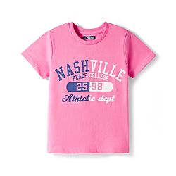 Pine Kids Cotton Knit T-Shirts with Text Print Half Sleeves Round Neck Multi Colors Pack of 5 6-7 Years