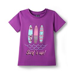 Pine Kids Cotton Knit T-Shirts Graphic Print Multi Colors 5-6 Years
