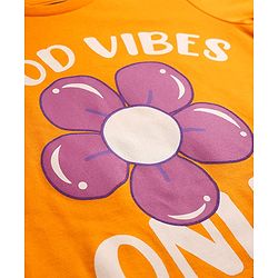 Pine Kids Cotton Knit T-Shirts with Graphic Print Multi Colors 6-7 Years